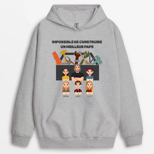 NousN_AurionsPasPuConstruireUnMeilleurPapa_CadeauPersonnaliseT ShirtPourLui_Papa_Papy_4