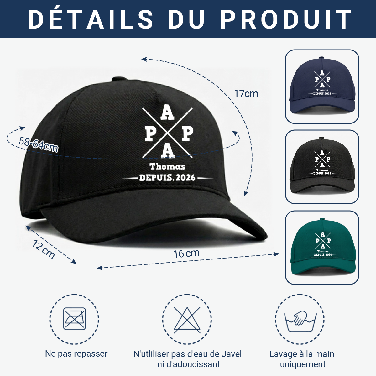 Papa_Avec_Annee_Personnalisee_Cadeau_Personnalise_Casquette_Pour_Papa_Et_Grand Pere_2_2_be5d20e7 fb50 434d bd7c d84ff1003bfe