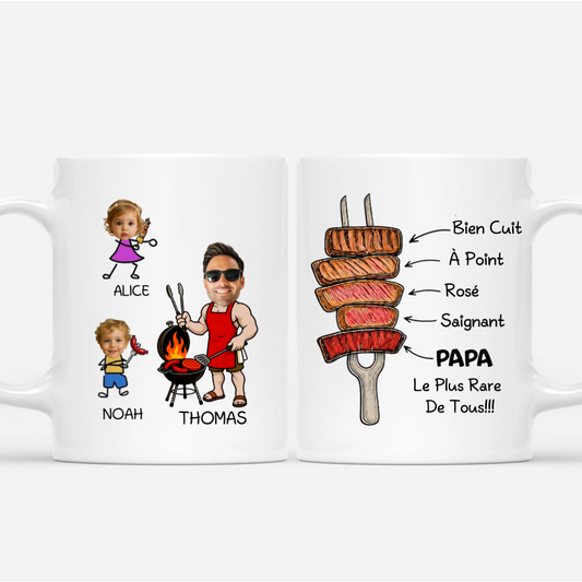 Papa_BBQ_Le_Plus_Rare_Avec_Photos_Des_Enfants_Custom_ _Cadeau_Personnalise_Mug_Pour_Papa_Et_Grand Pere_2_7b4de2da 825c 47a1 86f4 d700c4cf1160