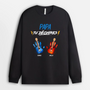Papa_Tu_Dechire_Avec_Prenoms_Des_Enfants_Personnalises_ _Cadeau_Personnalise_T Shirt_Pour_Papa_Et_Grand Pere_2_f4ef5ed2 9e5a 4c3f 9975 7eab13a4c929