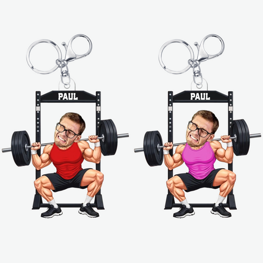 PassionFitness CadeauPersonnalise_Porte ClesEnAcryliquePourPassionnesDeFitness1