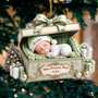 PetitTresorDeNoel CadeauPersonnalise_DecorationDeNoelEnAcryliquePourLePremierNoelDesJeunesParents3