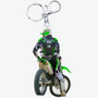 PiloteDeMotocrossAvecNom_NumeroPersonnalises_CadeauPersonnalisePorte ClesEnAcryliquePourFansDeMotocross
