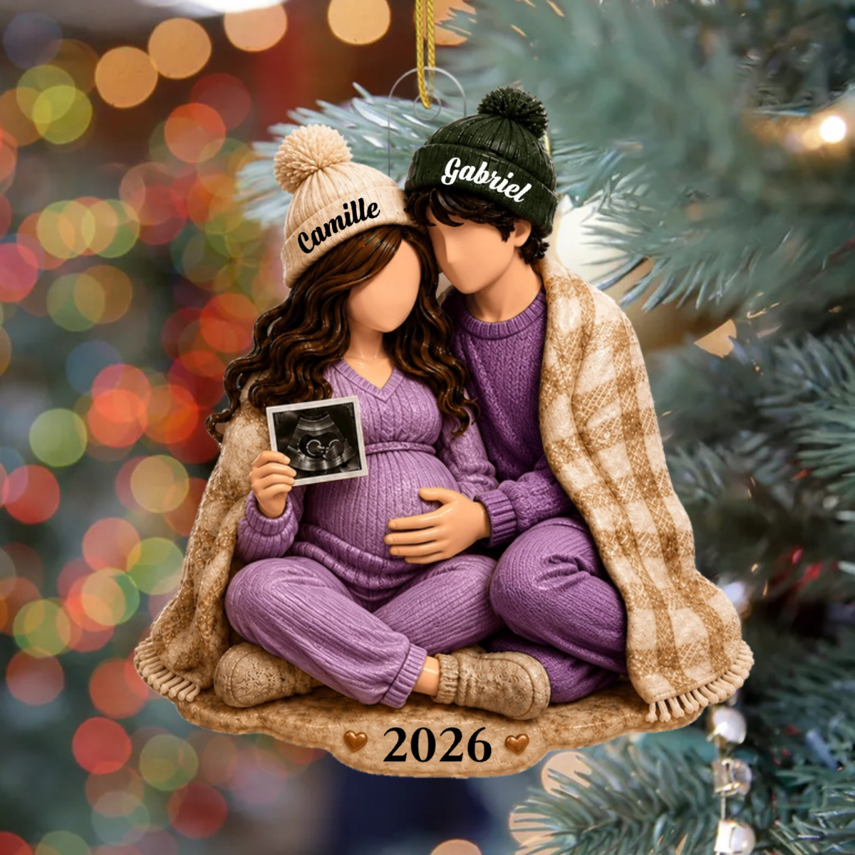 PremierNoel CadeauPersonnalise_OrnementAcryliquePourFutursParents8