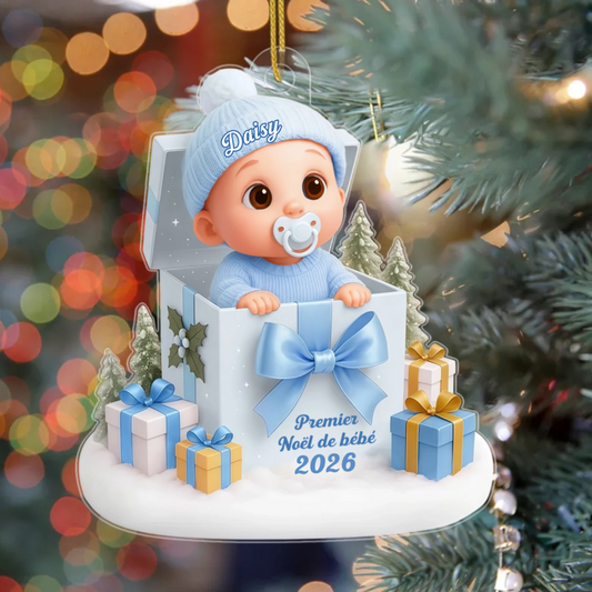 PremierNoelDeBebe CadeauPersonnalise_OrnementAcryliquePourParents2