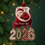 PremierNoelDeBebe CadeauPersonnalise_OrnementDeNoelEnAcryliquePourJeunesParents1