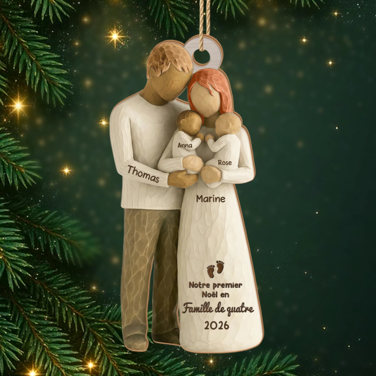 PremierNoelEnFamille CadeauPersonnalise_OrnementEnBoisA1CouchePourFamilles8