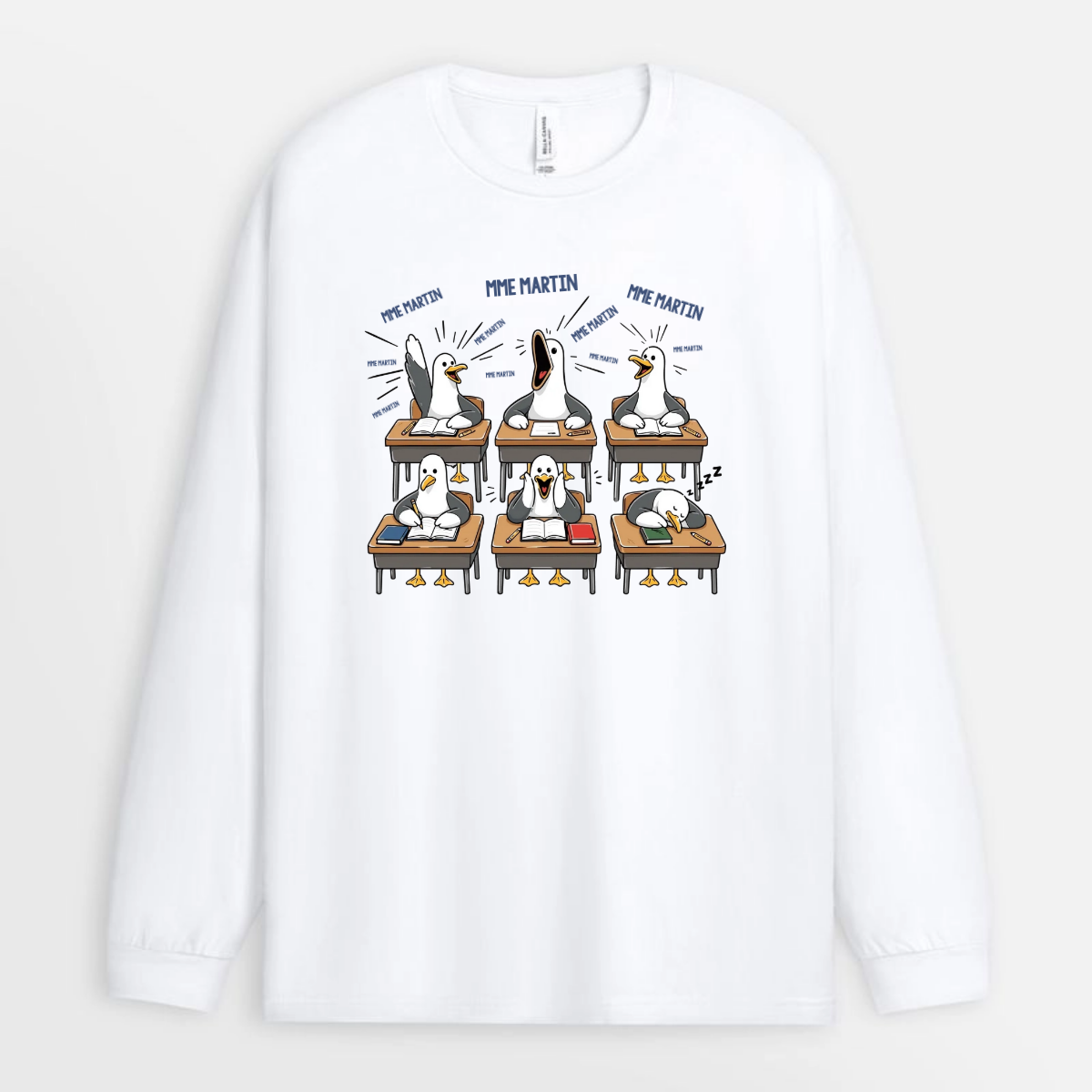ProfesseurMouetteRigoloTshirtPersonnalise2